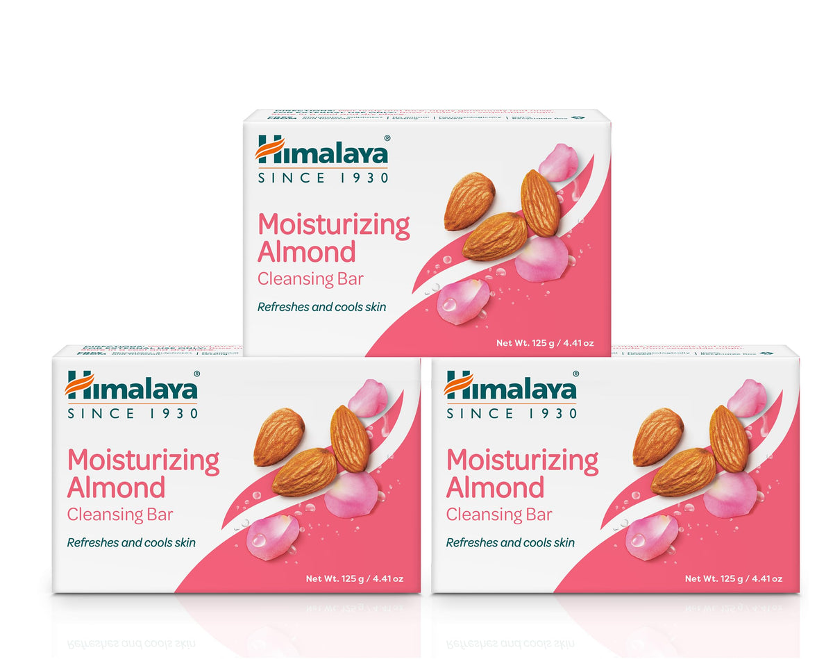 Himalaya Nourishing Cream & Honey Cleansing Bar Soap, 4.41 oz, 6 Pack