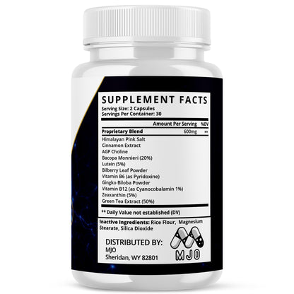 (2 Pack) Quiet Nerves Capsules, Official Quiet Nerves Pills (120 Capsules)