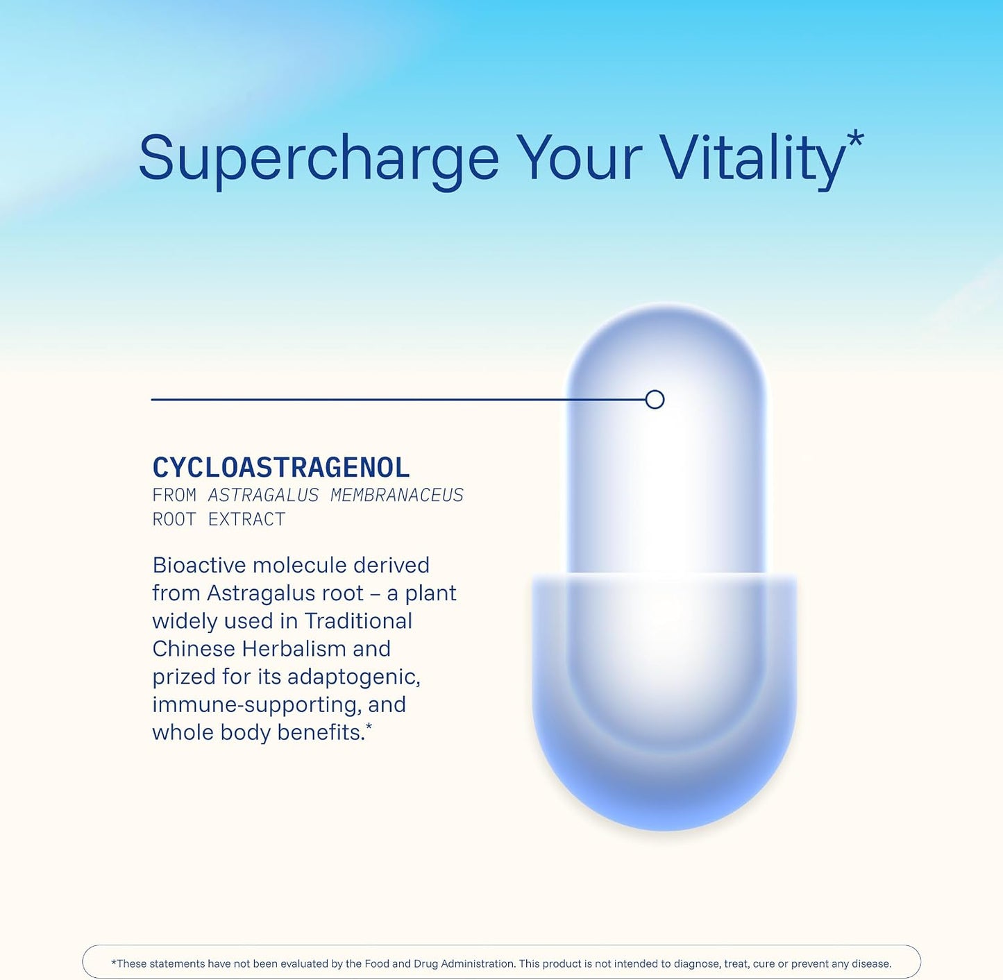 ProHealth Cycloastragenol Supplement, 10 mg per Serving | Science-Backed to Support Telomere Length, DNA Structure & Healthy Aging | Third-Party Tested for Purity & Quality