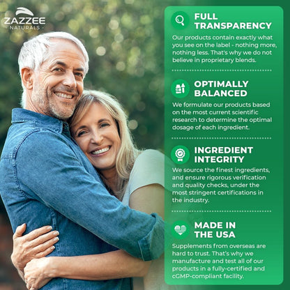 Zazzee USDA Organic Lemon Balm 10:1 Extract, 180 Capsules, 6 Month Supply | Vegan, All-Natural, Non-GMO, Melissa Officinalis, Calm, Mood, Stress & Relaxation Support, Herbal Supplement, Made in the USA