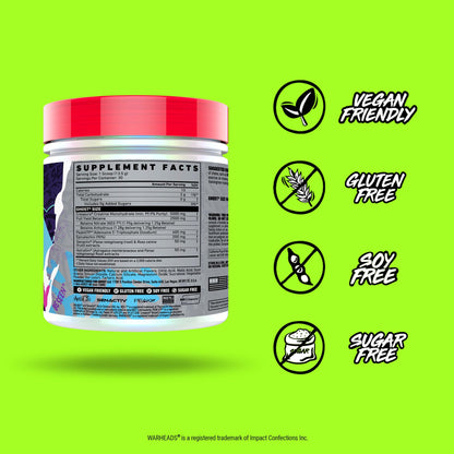 GHOST Size Muscle Builder Dietary Supplement - Cherry Limeade, 30 Servings – Support Muscle Growth & Strength Building for Men & Women - Creatine & Betaine - Free of Sugar & Gluten