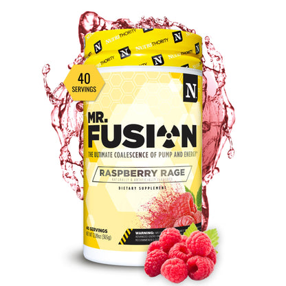Nutrithority - Mr. Fusion Pump Pre Workout Powder (Pineapple Punch)
