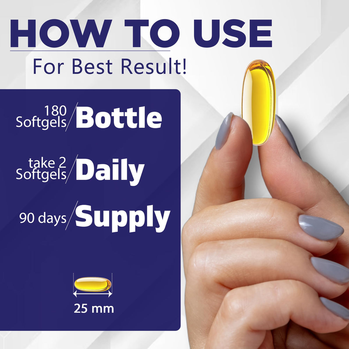 Vitamatic Pumpkin Seed Oil 2000mg Softgel Capsules, 180 Softgels | 1000mg per Softgel