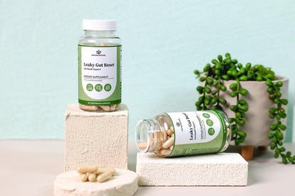 Nature Restore Marshmallow Root & L-Glutamine Gut Health Supplement. Advanced GI Barrier, Leaky Gut & Tight Junction Support – Soothing Acid Reflux, GERD & Bloating Comfort Tonic