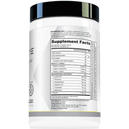 Cutler Nutrition Generate Sour Rainbow Candy BCAA EAA Powder, 30 Servings | 12.95 oz | 5g BCAAs and 2g EAAs per serving for post-workout recovery, hydration, lean muscle support and protein synthesis
