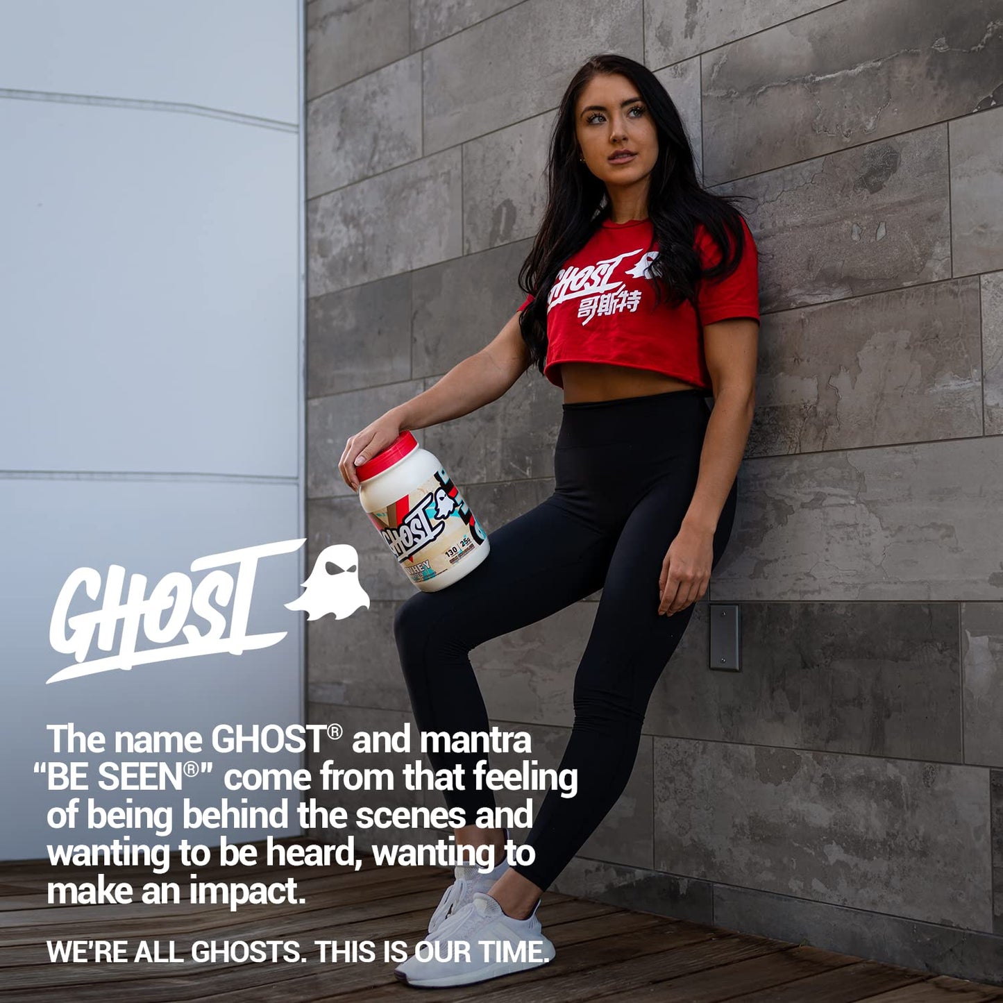 GHOST Whey Protein Powder, Cinnabon - 2LB, 25G of Protein - Cinnamon Roll Flavored Isolate, Concentrate & Hydrolyzed Whey Protein Blend - Post Workout Shakes - Soy & Gluten Free