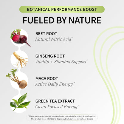 Snap Supplements Beet Root Powder Natural Pre Workout for Men Women, 30 SRV | Plant-Based Energy, Nitric Oxide , Blood Flow, & Endurance Support - Clean Pre Workout for Active Adults, Vegan, Sugar-Free