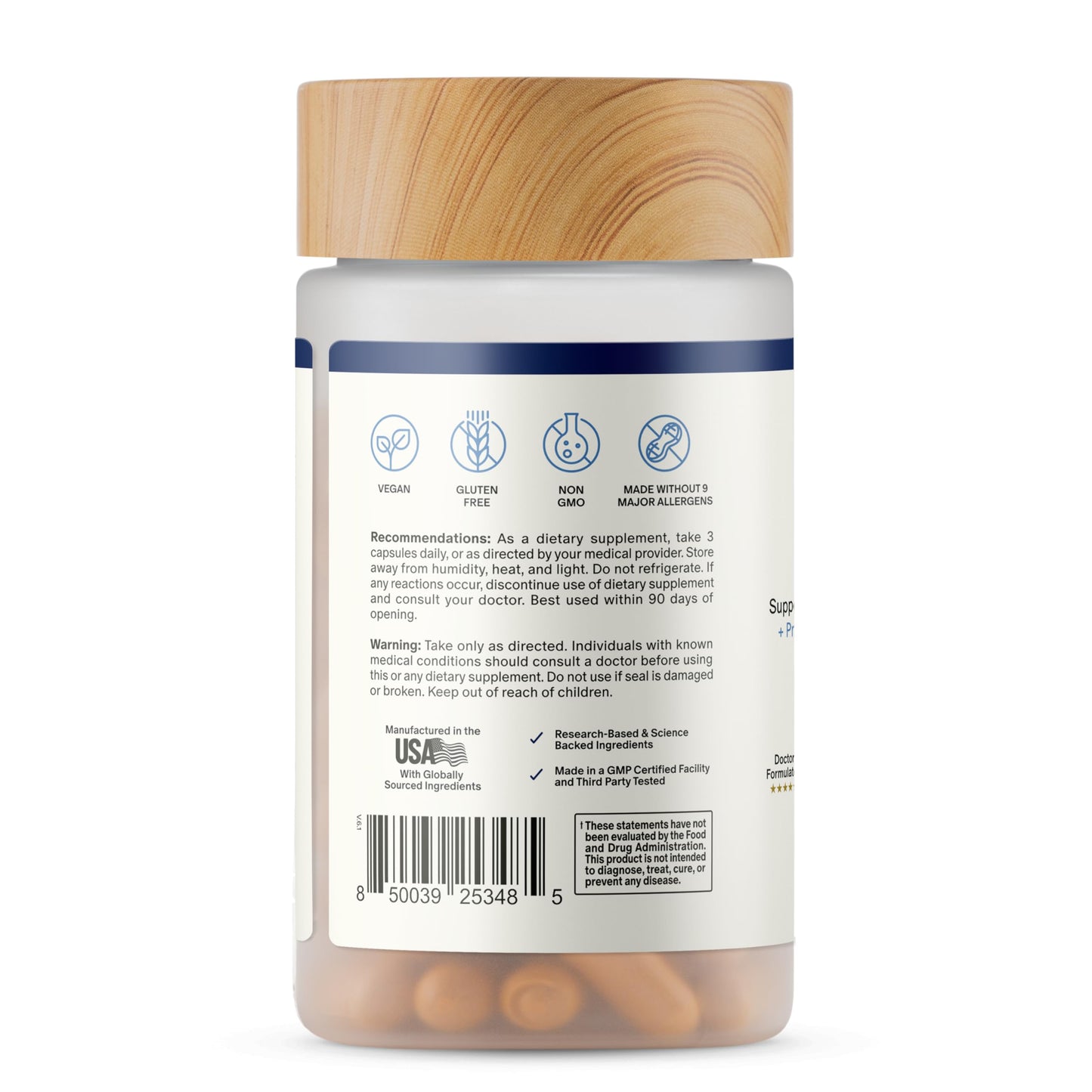 Snap Supplements Prostate Health Supplements for Men, 90 Vegan Capsules | Supports Urinary Tone and Healthy DHT Balance, Saw Palmetto for Men, Stinging Nettle, Beta-Sitosterol, Non-GMO, Gluten-Free