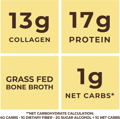 Left Coast Performance 2lb Pure Bone Broth and 2lb Vanilla Bone Broth