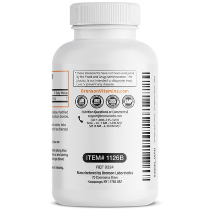 Bronson Vitamin K2 as MK-7 Menaquinone 100 mcg Non-GMO, 120 Capsules