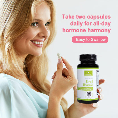 MenstrEaze PMS Relief & Hormone Balance for Women, with Black Cohosh, Vitex, Wild Yam