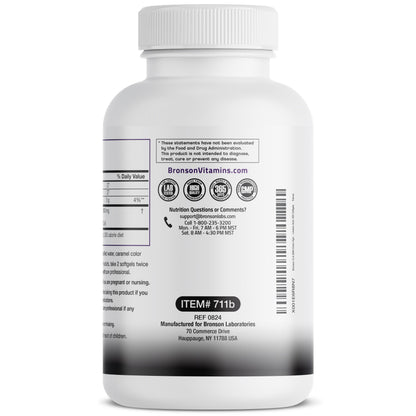 Bronson CLA 3000 Extra High Potency Supports Healthy Weight Management Lean Muscle Mass Non-Stimulating Conjugated Linoleic Acid 120 Softgels | 2250 mg Active CLA per Serving, Non-Stimulating, 100% Safflower Oil, Lean Body Mass Support, Non-GMO