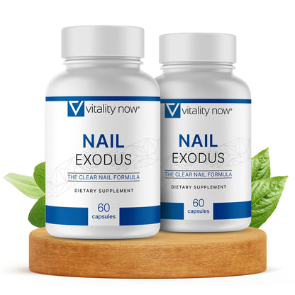 Nail Exodus - Vitality Healthy Nails - Premium Formula for Healthier Feet - 60 Capsules