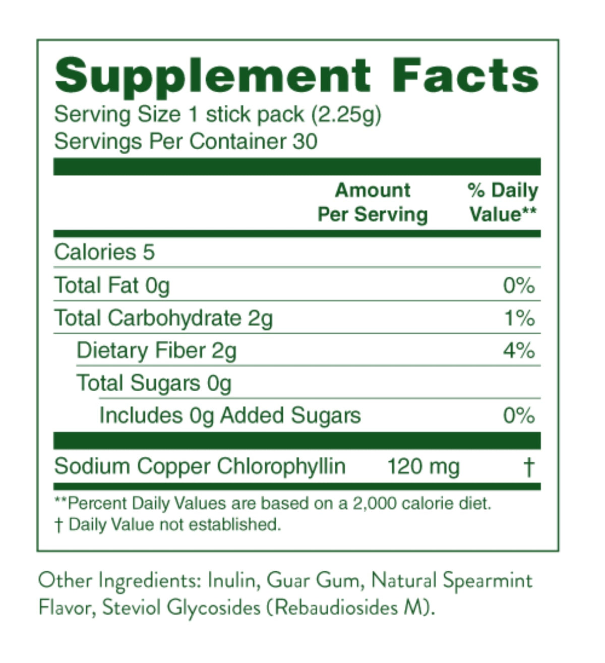 Nature's Sunshine Chlorophyll Stick Packs: Supercharge Your Detox and Boost Gut Health in Convenient, Delicious Stick Packs (Crisp Apple)