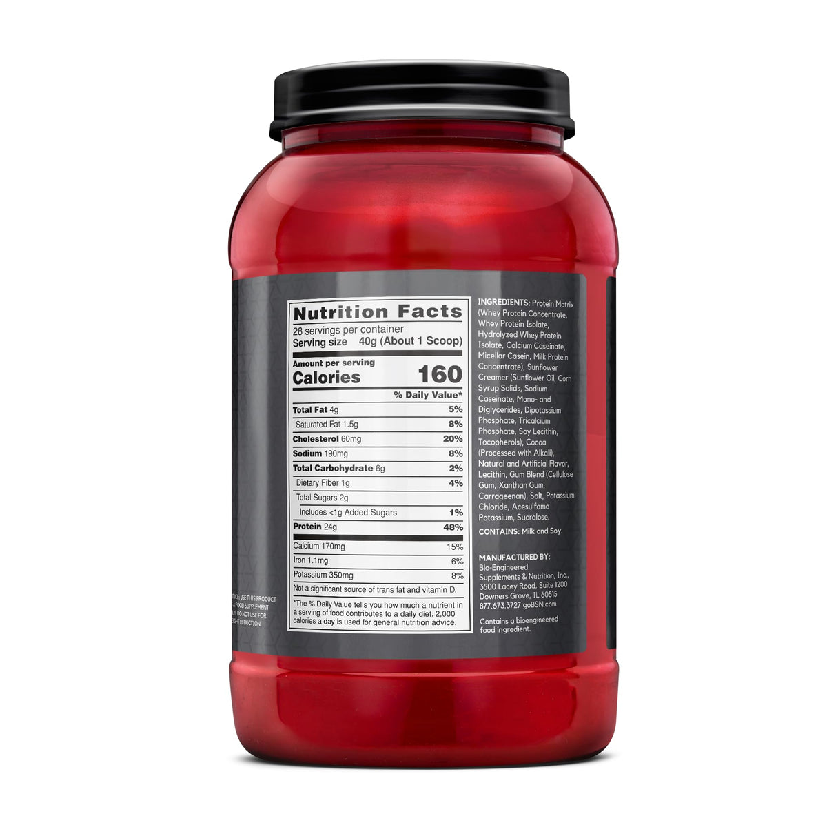 BSN SYNTHA-6 Edge Protein Powder, Chocolate Protein Powder with Hydrolyzed Whey