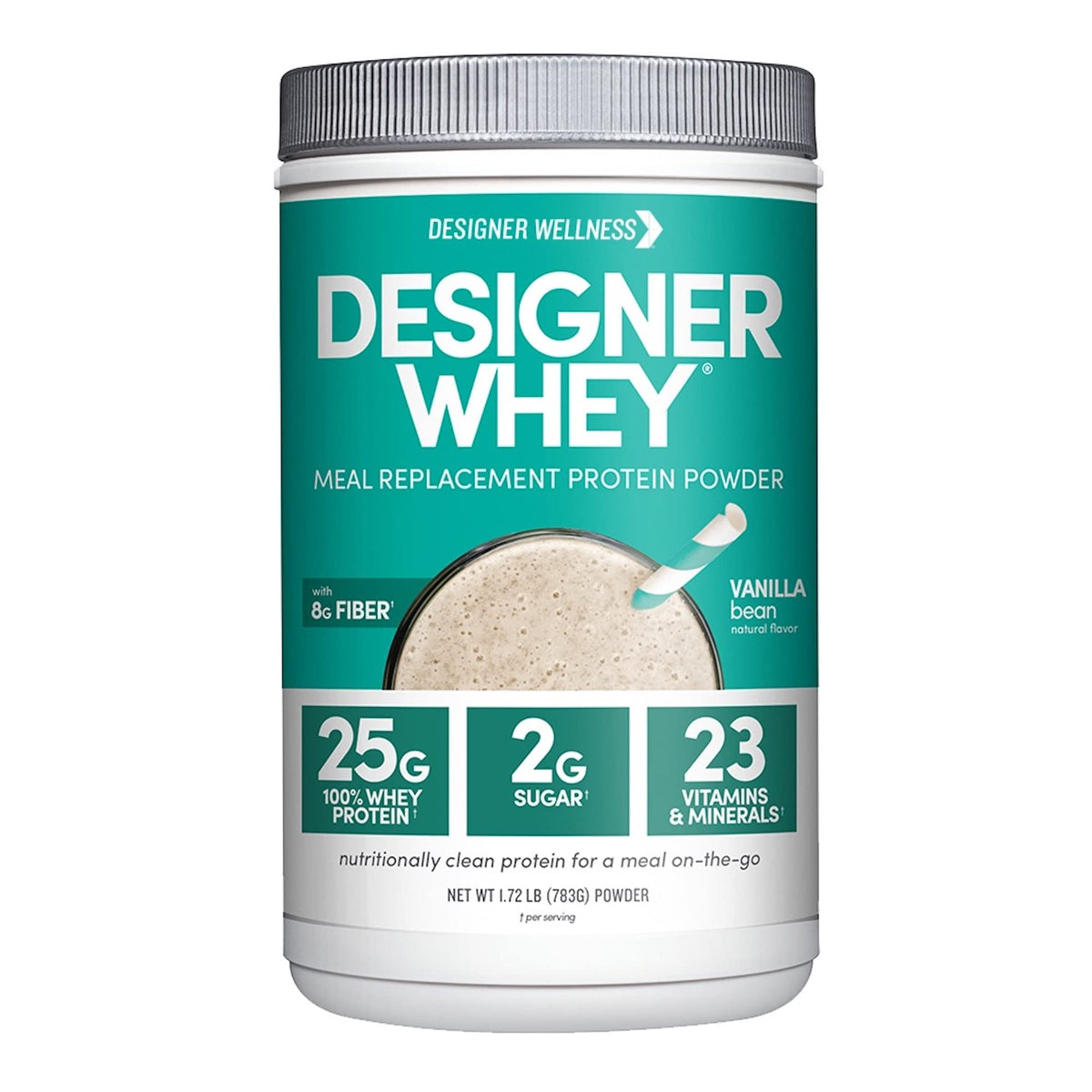 Designer Wellness, Designer Whey Protein Meal Powder with Vitamins, Minerals