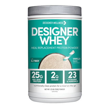 Designer Wellness, Designer Whey Protein Meal Powder with Vitamins, Minerals