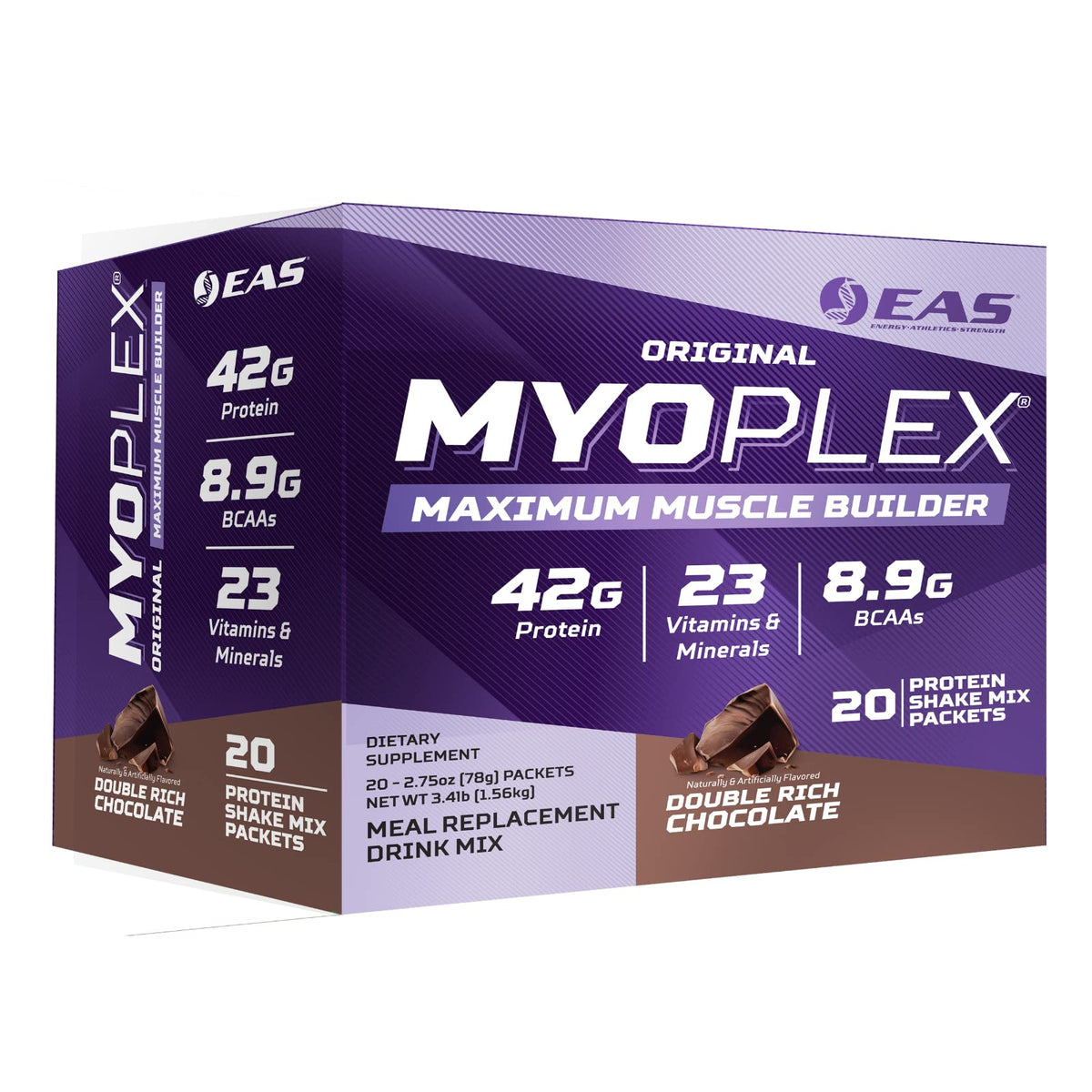 EAS Original Myoplex Maximum Muscle Builder | Meal Replacement Protein Drink Mix