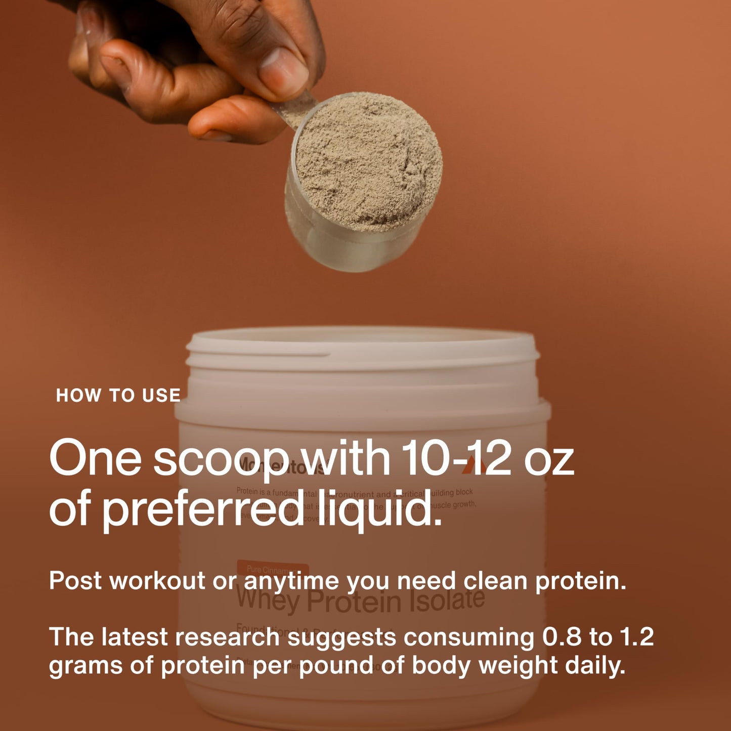 Momentous Essential Grass-Fed Whey Protein Powder - 20 g Whey Isolate Protein - NSF Certified for Sport - Gluten-Free - 25 Servings for Essential Everyday Use - Vanilla - Package May Vary