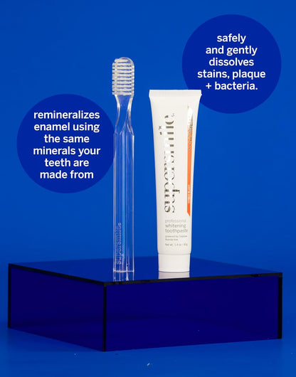 Supersmile Fluoride-Free Whitening Kit, Citrus Blast, 1.4 Oz Travel