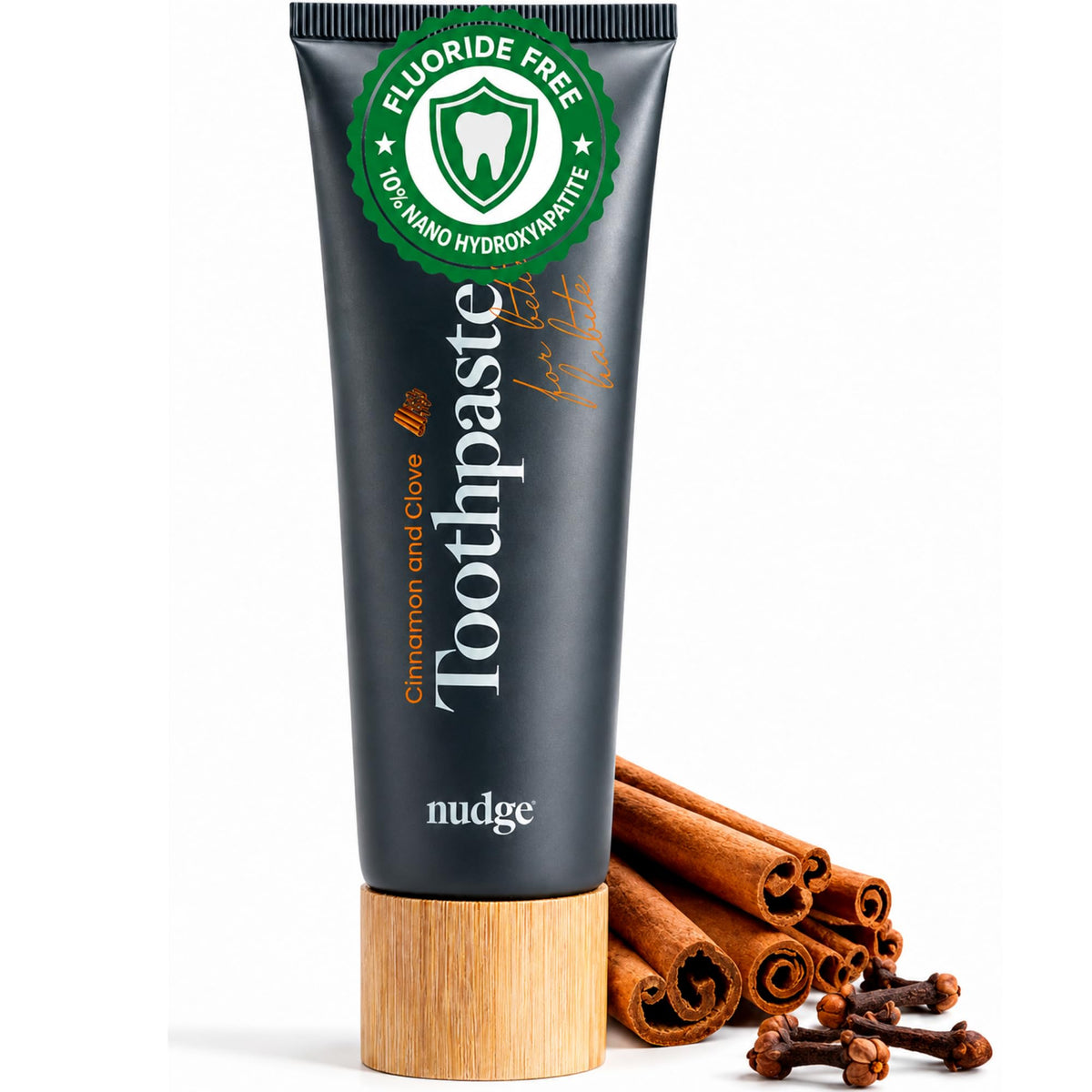 Nudge 10% Nano Hydroxyapatite Toothpaste, Natural Mint, 4.5 oz, Pack of 2