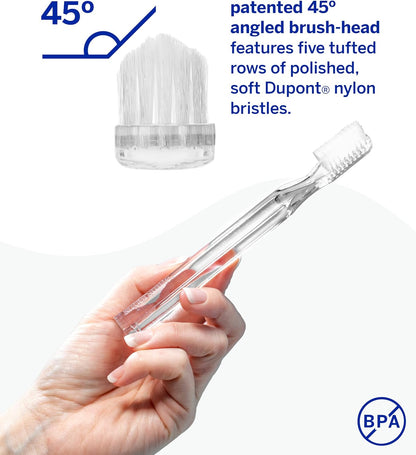 Supersmile New Generation 45° Toothbrush, Clear, Soft Dupont® Bristles