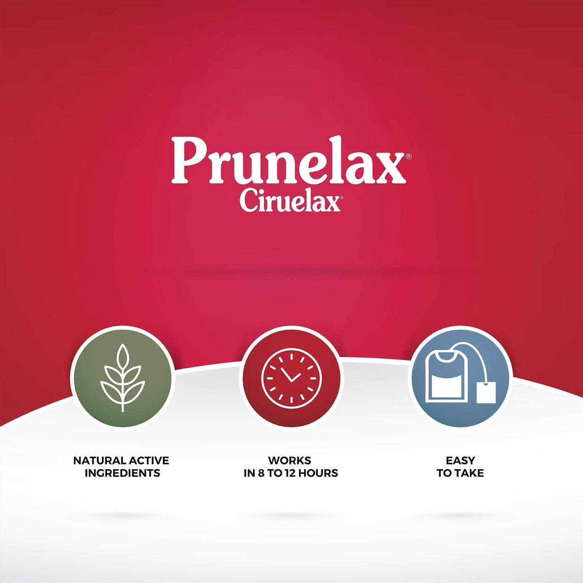 Prunelax Ciruelax Natural Laxative Regular for Occasional Constipation,Tea Bags, Prunes