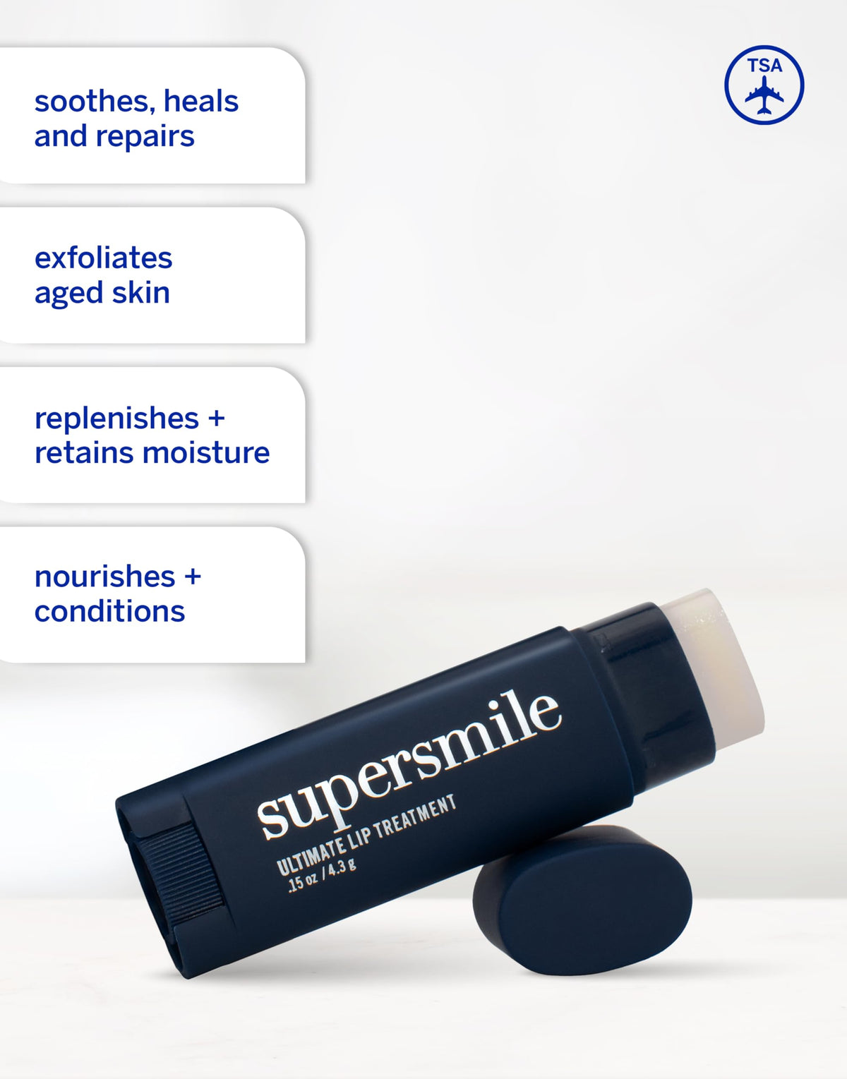 Supersmile Ultimate Lip Treatment, Hydrating Lip Balm, Restorative