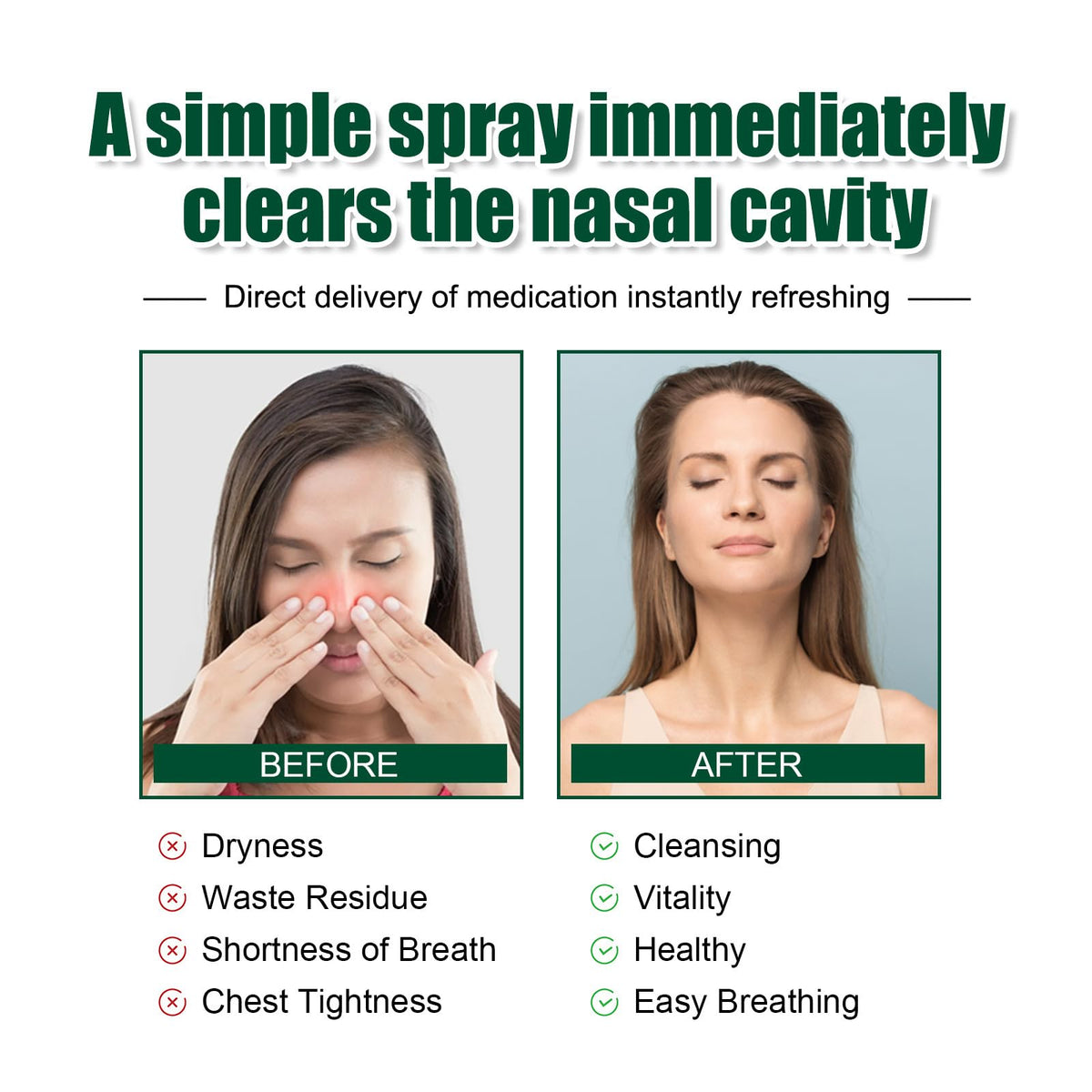 RespiNature Herbal Lung Cleanse Mist，respinature Herbal Lung Cleanse Mist-Powerful Lung Support