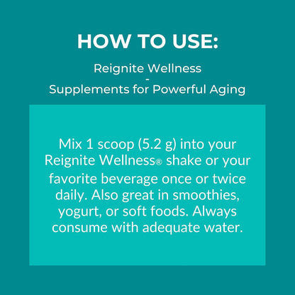 Reignite Wellness by JJ Virgin | Extra Fiber | 12 Fiber Powder Supplement with Psyllium Husk, Pectin, Flax, Cranberry Seed & More | Supports Gut Health | 60 Servings