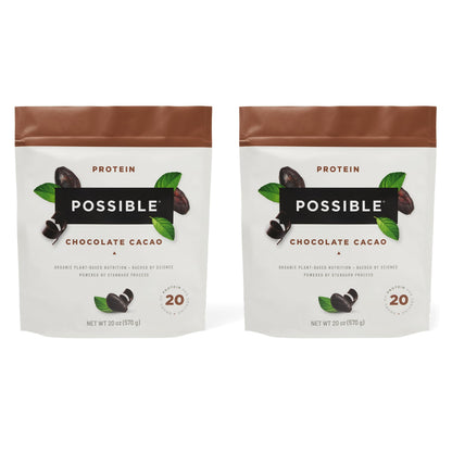 Possible Protein Powder Chocolate Cacao - 20g of Vegan, Plant-Based Protein Mix 