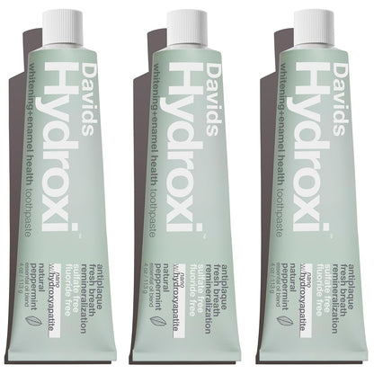 Davids Nano Hydroxyapatite Toothpaste Sensitive + Whitening Peppermint 4oz
