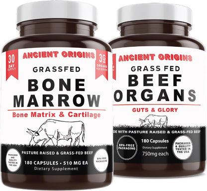 Ancient Origins Beef Organs and Bone Marrow Combo Pack