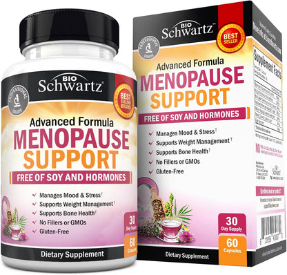 Herbal Menopause Support for Women - Supports Healthy Mood and Balance