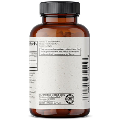 Futurebiotics Magnesium Glycinate + Ashwagandha, 60 Tablets | 2-in-1 Stress & Mood Support, High Absorption, Gentle On The Stomach, Non-GMO, Gluten Free, Soy Free