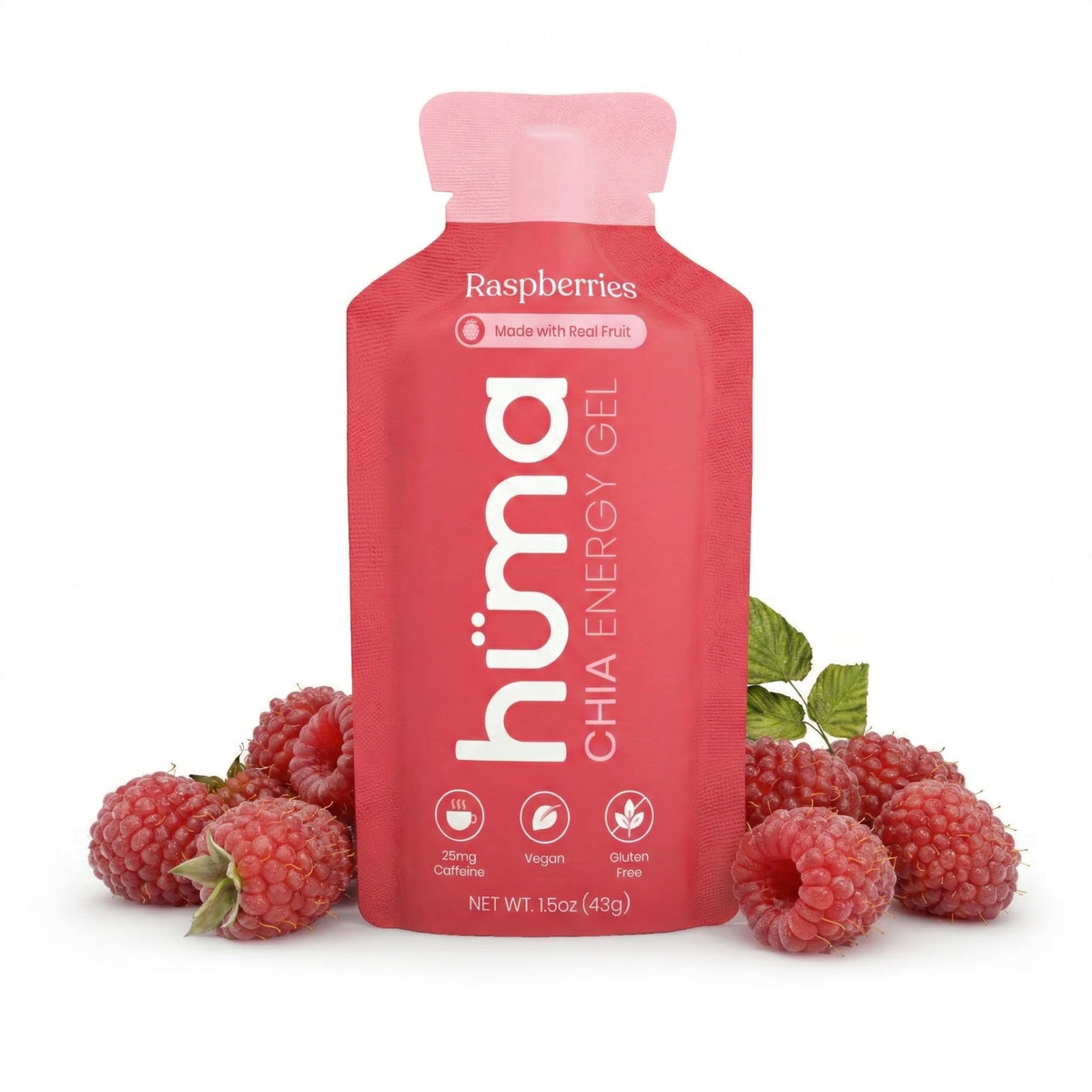 Huma Chia Energy Gel, Variety, 12 Gels