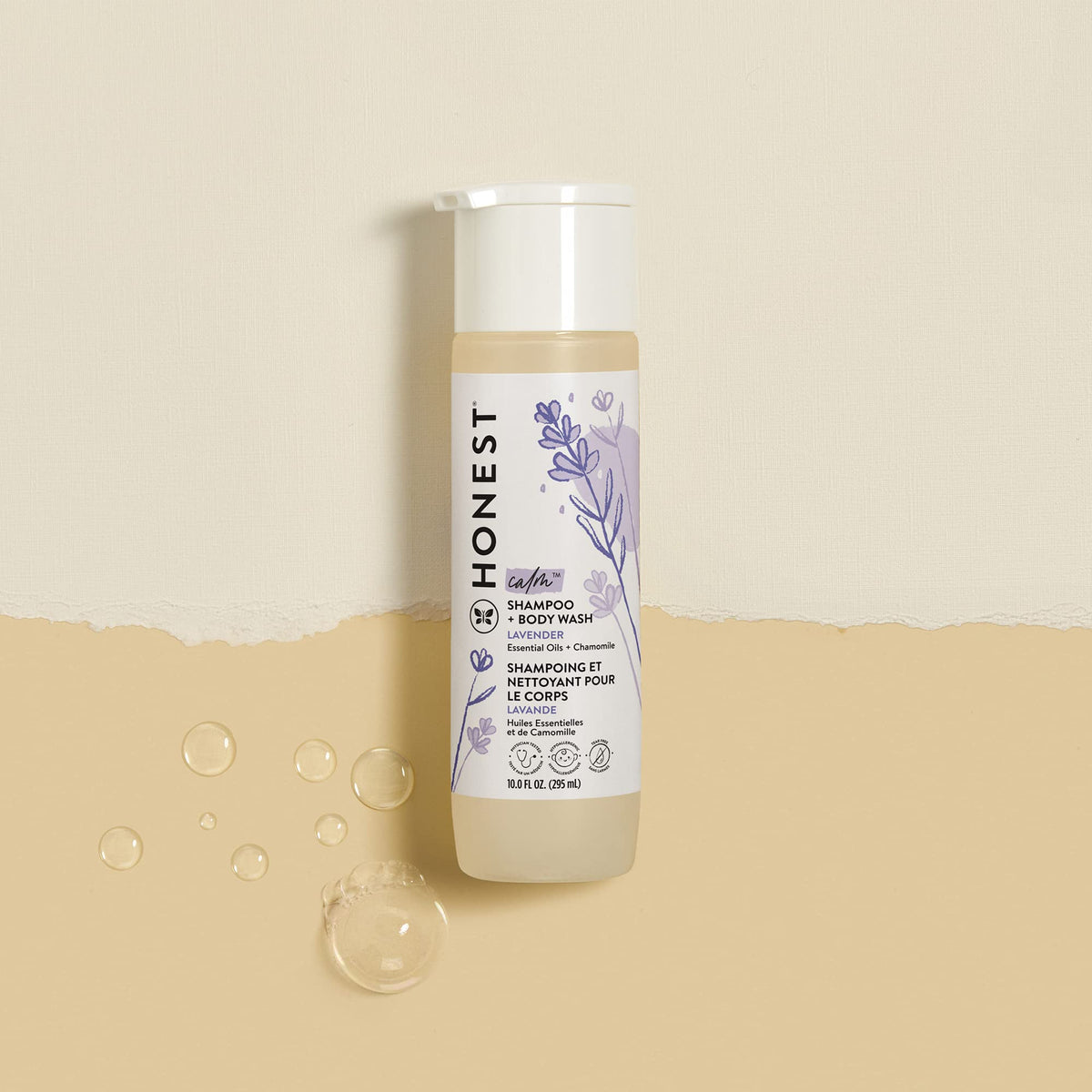 The Honest Company Lavender Calm 2-in-1 Cleansing Shampoo + Body Wash