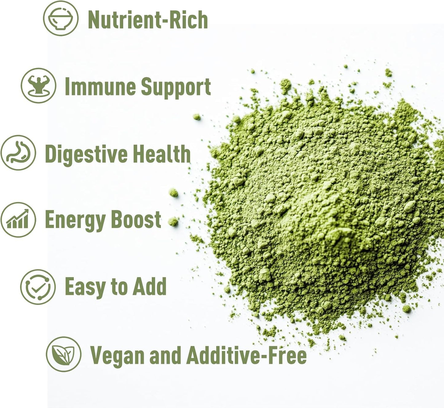 UNLEASH'D ORGANIC Organic Ultimate Superfood Powder 1 lb – 100% Natural Green Food, Rich in Antioxidants & Multivitamins