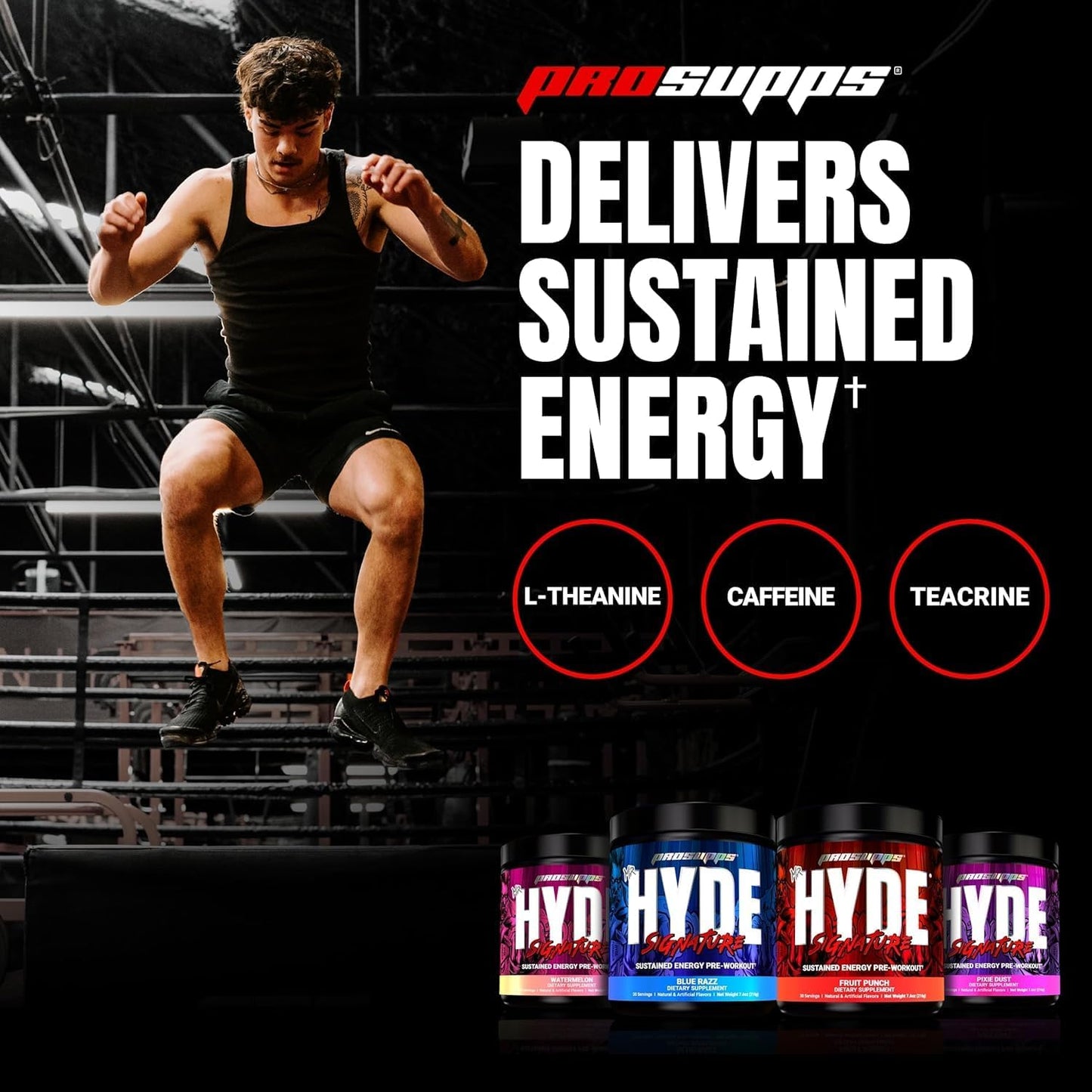ProSupps L-Carnitine 3000 Stimulant Free Liquid Shots (31 Servings, Berry) and Mr. Hyde Signature Series Pre-Workout Energy Powdered Drink (30 Servings, Blue Razz) Bundle
