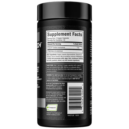 MuscleTech Platinum 100% Creatine Pills | Creatine Monohydrate Pill| | Muscle Recovery