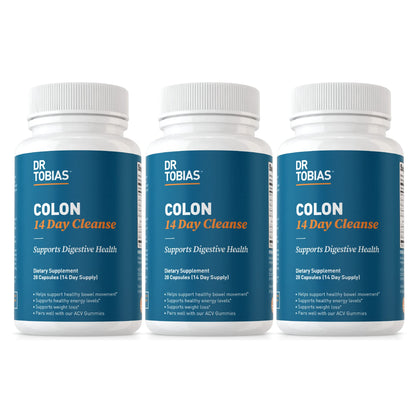 Dr. Tobias Colon 14 Day Cleanse, Advanced Gut Cleanse Detox 28 Capsules