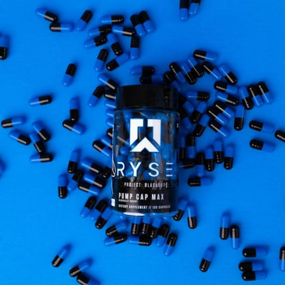 RYSE Up Supplements Project Blackout Pump Cap Max | Stimulant Free Pump Formula