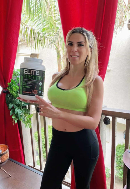 Green Regimen Elite Plant-Based Protein Powder - 25g Complete Hemp & Pea Protein