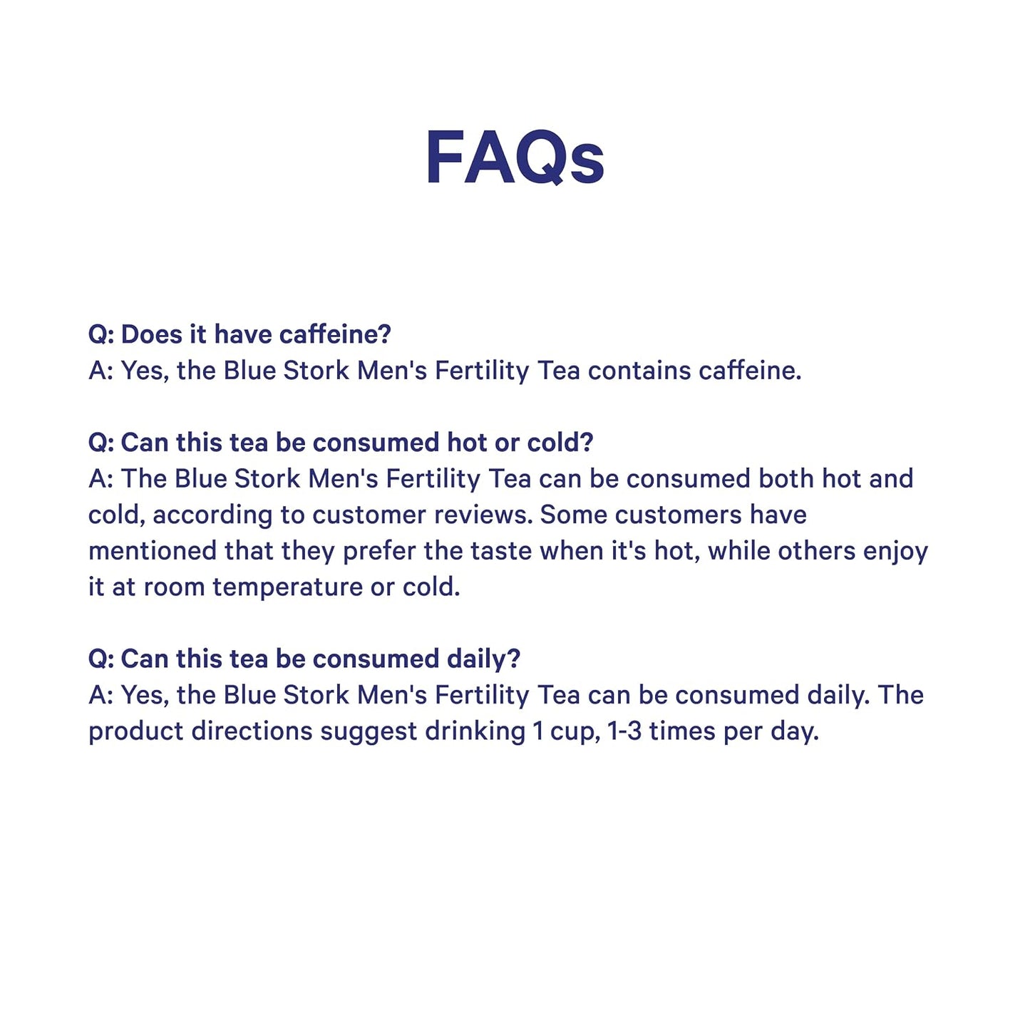 BlueStork Organic Fertility Tea for Men, Mint, 15 Sachets | Organic Fertility Supplements for Men - Green Tea, Maca Root, and Ginkgo Biloba - Male Reproductive Health