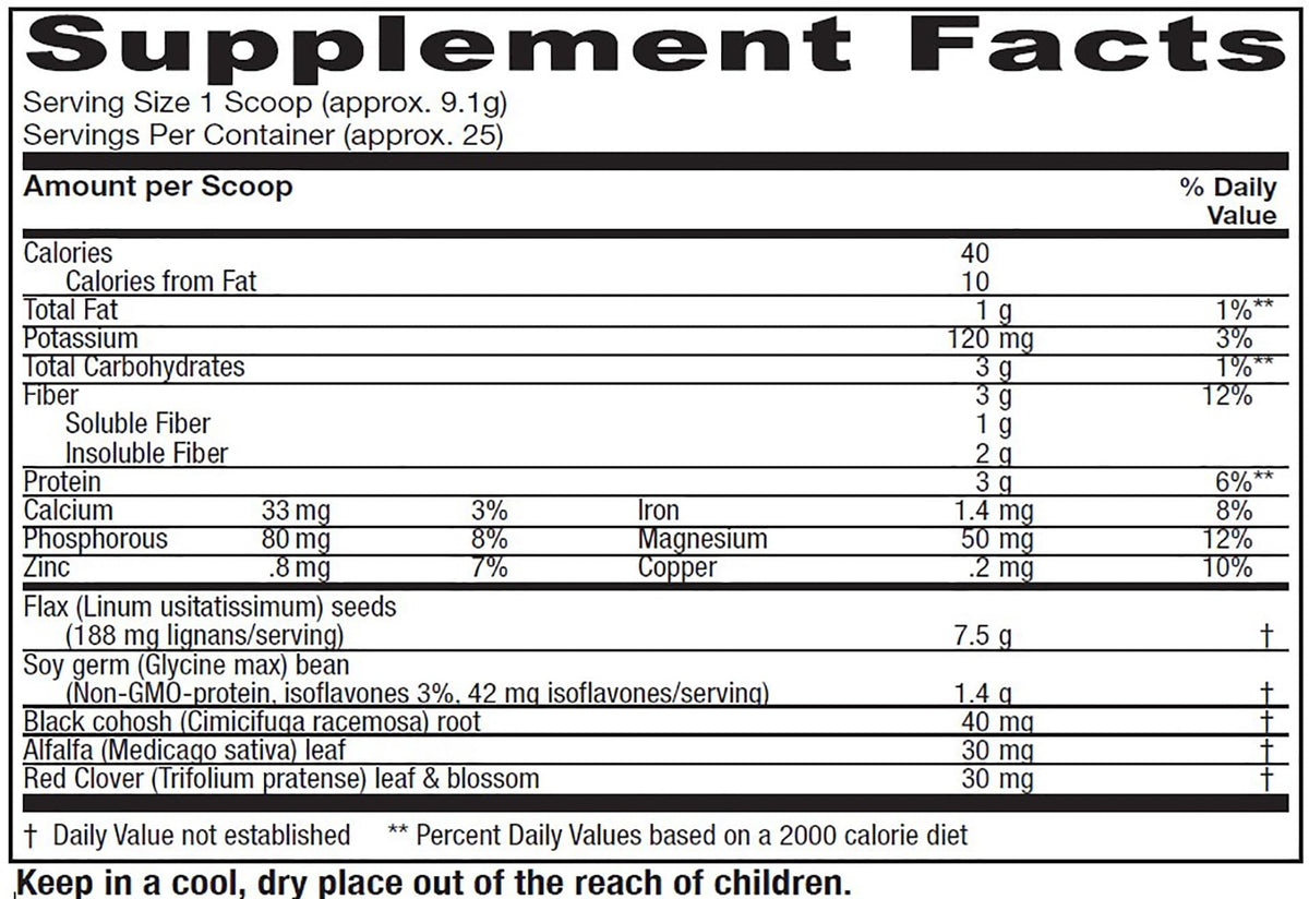 Vitanica Phytoestrogen Herbal Non-GMO PMS, Menopause Relief Supplement for Women,