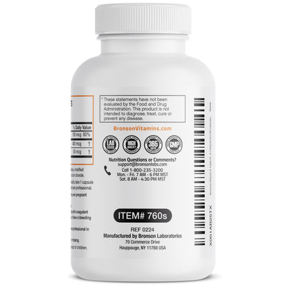 Vitamin K Triple Play (Vitamin K2 MK7 / Vitamin K2 MK4 / Vitamin K1) Full Spectrum Complex Vitamin K Supplement, 180 Capsules