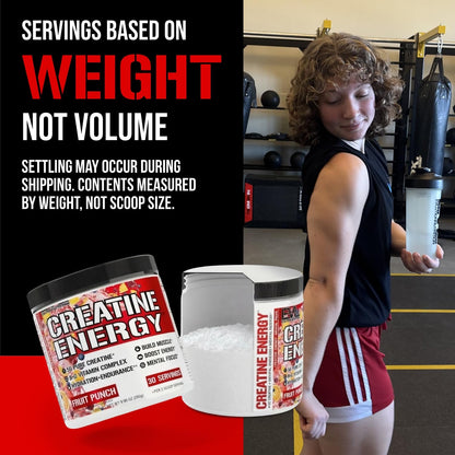Evlution Nutrition Creatine 5000 - Supports Faster Recovery Lean Muscle Growth & Performance - Pre & Post Workout Powder - 5000mg Pure Creatine Monohydrate Per Serving - 60 Servings - Unflavored