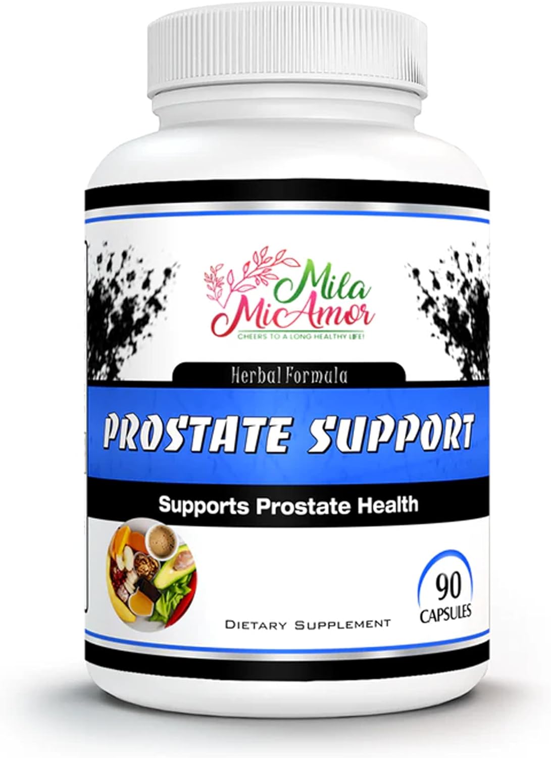 Prostate Support Supplement for Men | Saw Palmetto, Beta-Sitosterol, Reishi & Nettle | Supports Urinary Flow, Complete Bladder Emptying & Restful Sleep – 90 Capsules | Herbal Formula