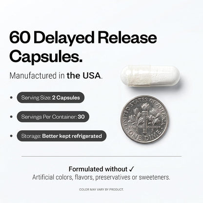 Supersmart - Catalase 500mg per Day (12500 CatU) - Natural Enzyme - Anti Gray Hair Supplement | Non-GMO & Gluten Free - 60 Delayed Release Capsules
