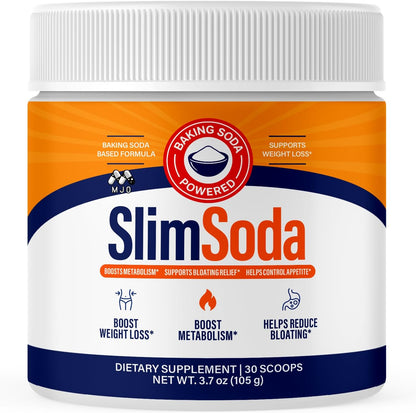 Slim Soda Powder, SlimSoda Weight and Wellness Support 1-Pack, 30 Servings